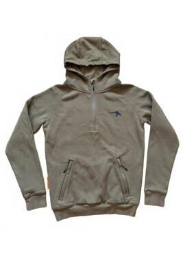 Marsupial Gear 1/4 Quarter Zip Hoodie Sweatshirt Desert Sage Men's Size Small